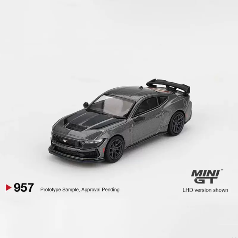 MINIGT 1:64 Scale Mustang Dark Horse & GTD Alloy Car Model Classic Collection Decoration Holiday Gift Static Display