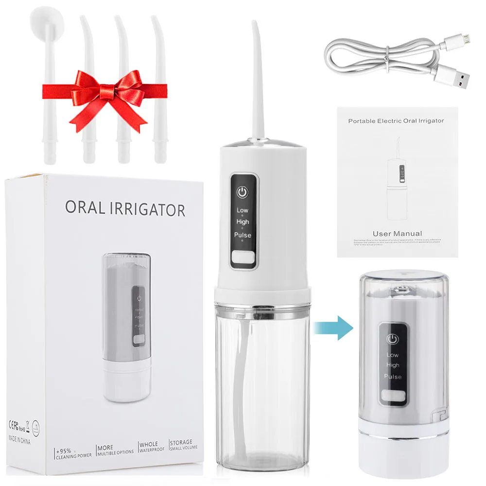 NEW Smart Electric Tooth Cleaner Oral Irrigator Household Dental Scaler Cordless Teeth Flusher Dental Oral Irrigator For Travel