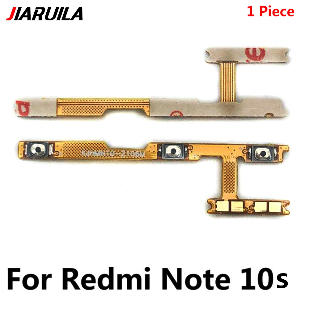 Bouton marche/arrêt, volume sonore, câble flexible pour Xiaomi Redmi Note 10 10s 11 11s Pro 4G 5G, pièces de réparation