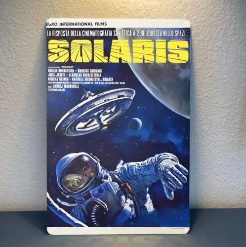 Solaris Movie Metal Poster - Collectable Tin Sign - 20x30cm