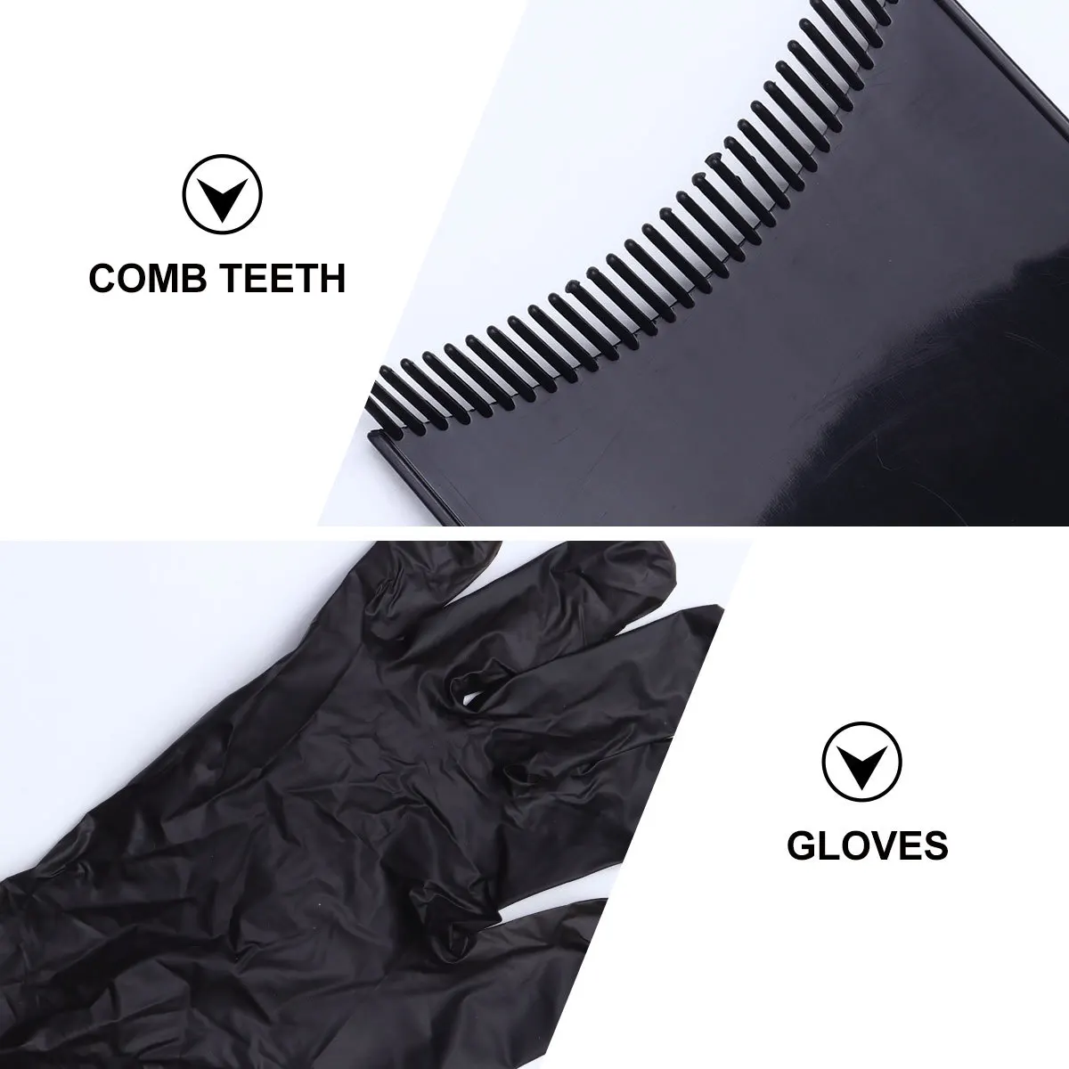 

16 шт., набор для краски для волос, салон для домашнего использования, инструменты для окраски «сделай сам», расчески, миски, щетки, практичные, прочные, легко чистящиеся, аксессуары для тонировочной доски