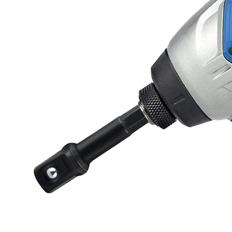 4Pcs/Set Impact Socket Adapter 1/4 Inch Shank Drill Bits Extension Rod Electric Drill Connecting Rods Power Tool Accessories