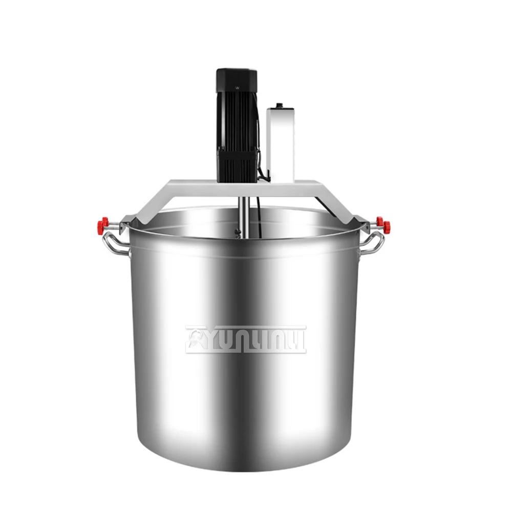 Type 40 Commercial Wok Mixer Cuisine Stainless Steel Barrel Small Stir-Fry Mixer Automatic Mixing Equipment