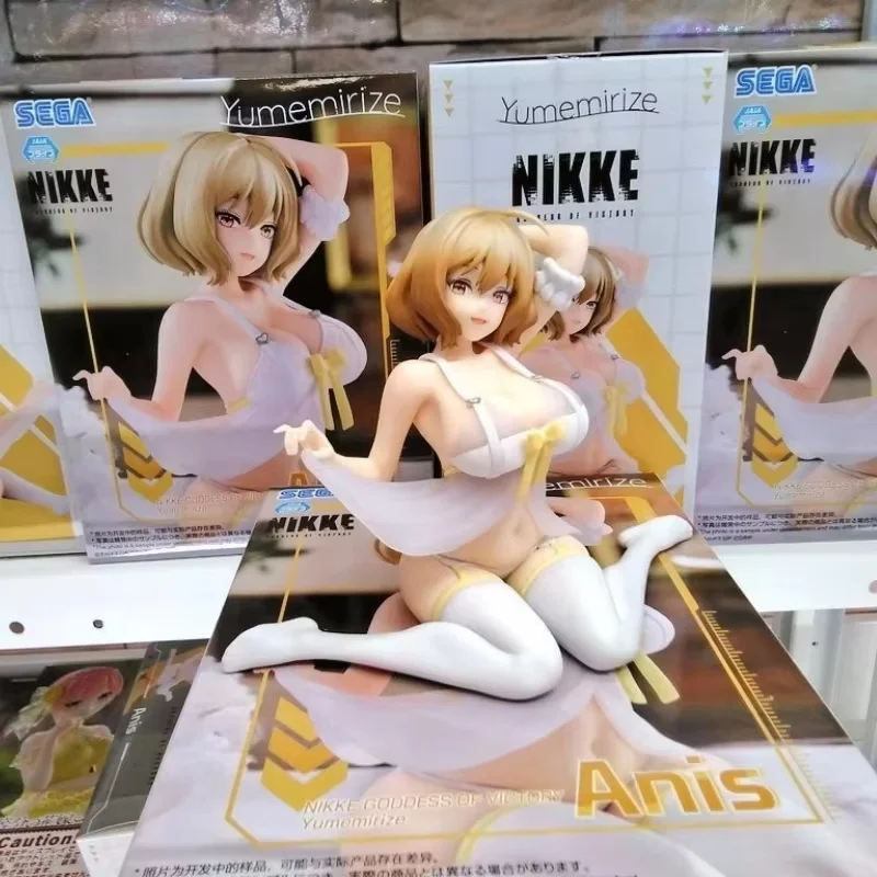 

Yumemirize Nikke Kawaii Аниме Богиня Победы Фигурка 10 см Экшн Коллекционная игрушка для любителей и моделей Тема Sega
