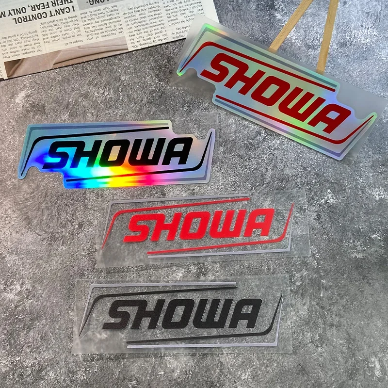 2 Stück Showa WP Wasserdichte Aufkleber, Motorrad-Gabelfederung-Aufkleber für BMW Honda KTM Yamaha Kawasaki Dekoration – Detail 5