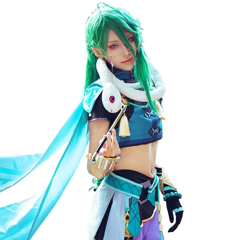 

Baizhu Косплей Костюм Хэллоуин Рождественский Фестиваль Вечеринка Comic Con Аниме Игра