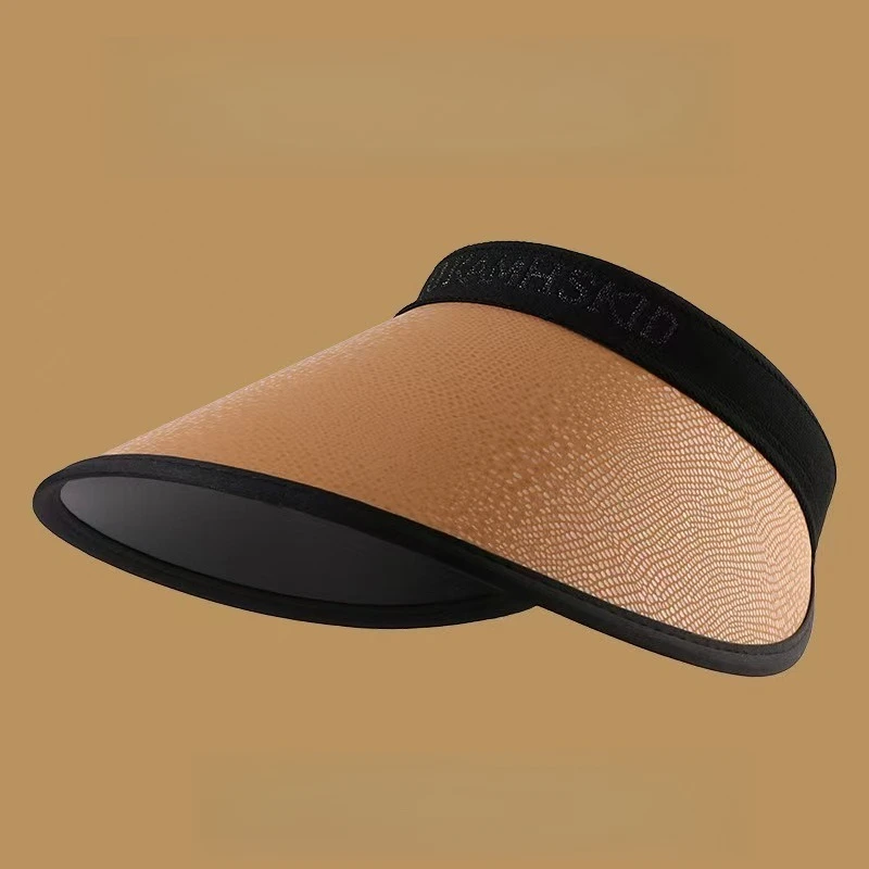 2025 قبعة منسوجة من العشب الناعم للتخزين كبيرة من الشمس للنزهات الصيفية، قبعة علوية فارغة قابلة للطي بالأشعة فوق البنفسجية باللون الأسود ومضادة للأشعة فوق البنفسجية