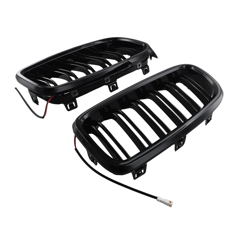 Car LED Light Front Kidney Grille Grille Lights For BMW 3 Series F30 F31 2013-2018