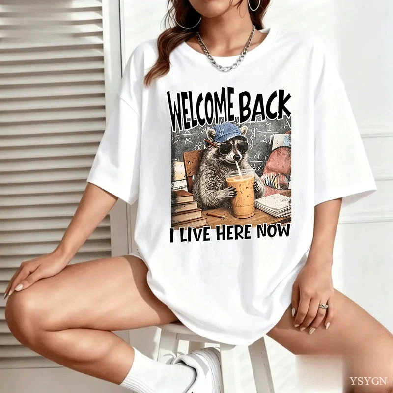 Hide Your Wife Alpha Werewolf Is Coming! Funny Werewolf Meme T-shirt Trendy Casual Hip-hop Women's Short-sleeved Shirt.Y2K Top