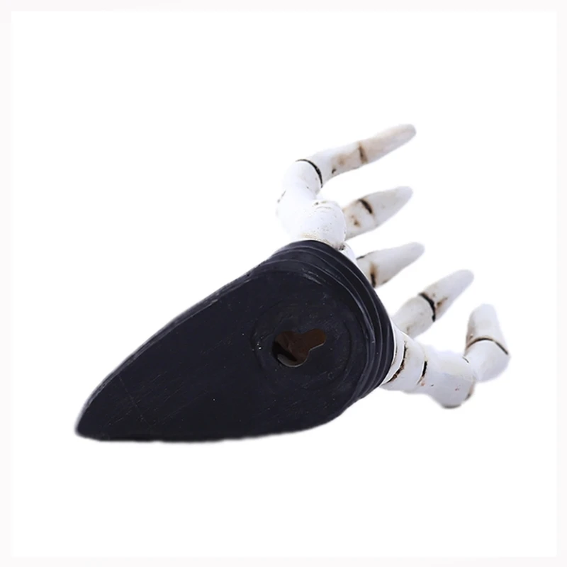 Elegant Skeleton Hand Jewelry Stand Wall Hook for Keys and Bracelets Decoration