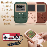 500 in 1 Game Console Handheld Game Player 2.8 inch 10000mAh Portable Rechargeable Battery Retro Video Gaming Control