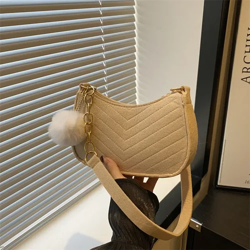 Imagen 2 del producto Bolso de hombro con diseño de nicho para mujer, bandolera informal, tendencia extranjera, nuevo