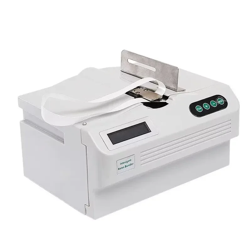 Intelligent Strapping Machine Paper Tape Bundling Maching/Banding Machine Electric Banknote Tying Machine Smart Strapping