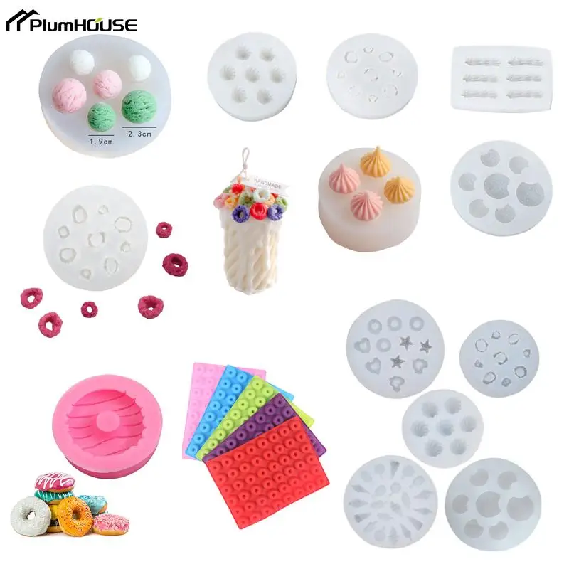 1Pcs Simulated Cereals Silicone Candle Mold DIY Handmade Candle Grain Aromatherapy Soap Resin Crafts Mould Candle Making Candles