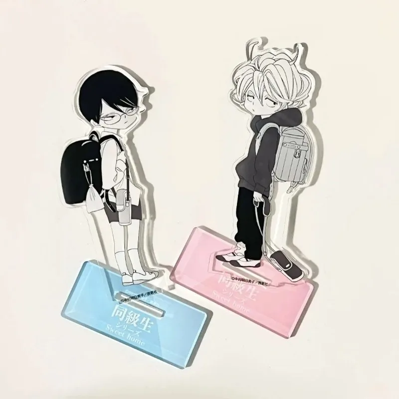 Doukyuusei Hikaru Kusakabe Rihito Sajou Anime Zweidimensionaler Cartoon-Desktop-Ständer, personalisiertes Acryl-Figurenmodell, Geschenk – Detail 6