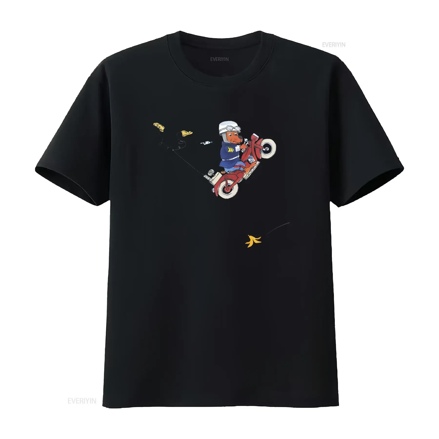 Richard Scarry What do people all day Chase Banana Felons Perfect Christmas for Him Dad T shirt in White only 5XL size vintage