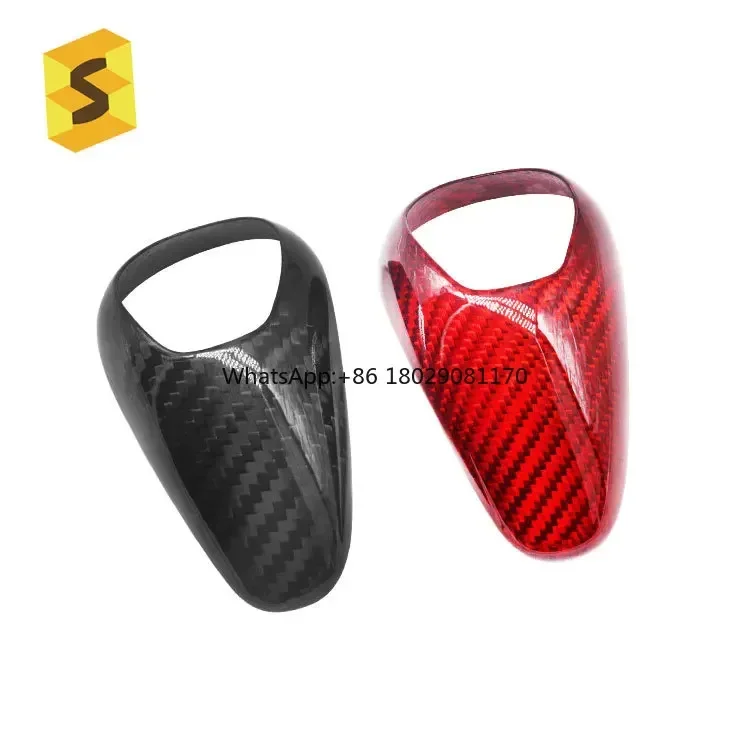 

N-BM-027 Carbon Fiber Interior For BMW BMW M2 F87 M3 F80 M4 Gear Shift Knob Cover Decorative Trim