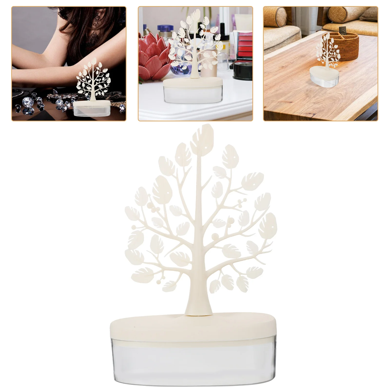 

1pc Storage Rack Tree Shape Branch Jewelry Stand Organizer For Jewelry Display Rack Earring Rings Holder Reusable Necklace