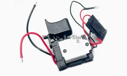 

12V Rechargeable Drill Switch - For Hitachi Style with LED Light, Lithium Battery, and Power Tool Accessories