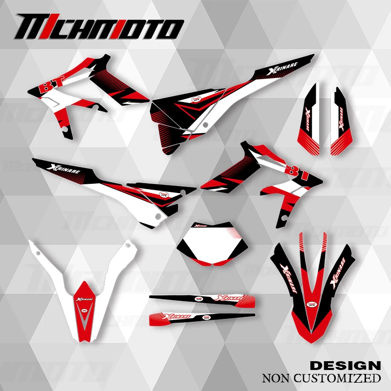 

MCHMFG New Style Graphics Decals Stickers Kits For BETA Xtrainer 2015 2016 2017 2018 2019 Xtrainer