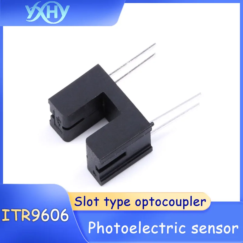 1 PCS ITR9606 적외선 광전 스위치 광전 센서 슬롯 옵토커플러