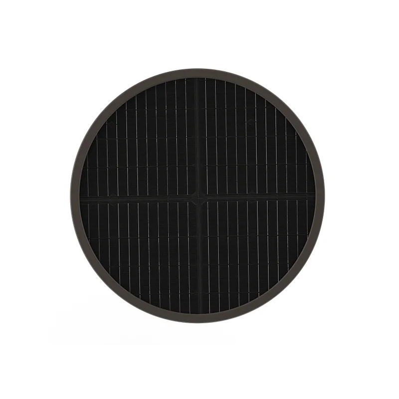 2026 Die Casting Aluminum All in One Solar Garden Area Light Solar Street Lights Landscape Lawn Sidewalk Pathway Post Top Light