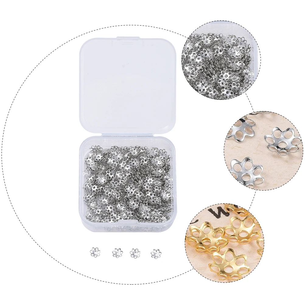 

Creative Hollow Flower Decorations 3 Box Jewelry Accessories DIY Attractive Pendant Making Iron Craft Fashion ornaments