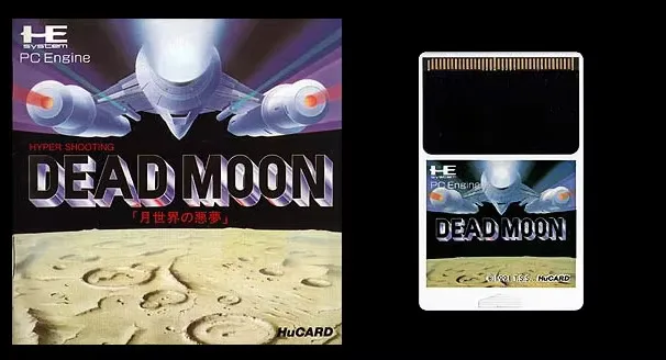 16bits PC Engine HU-CARD : HYPER SHOOTING DEAD MOON GESSEKAI NO AKUMU