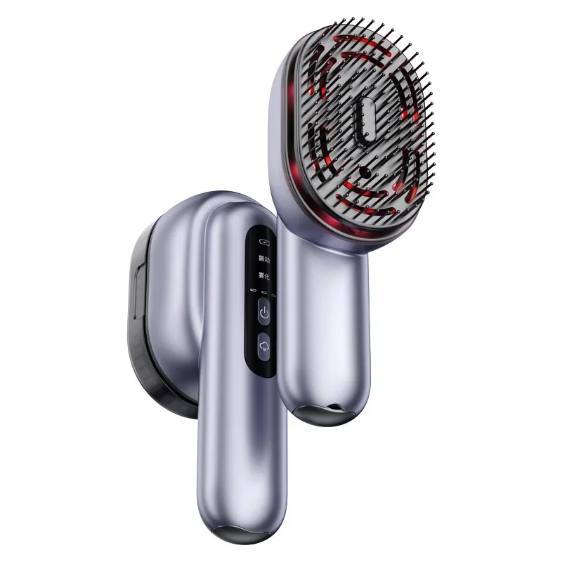 

Spray essential oil comb, portable electric massage comb, home hair comb