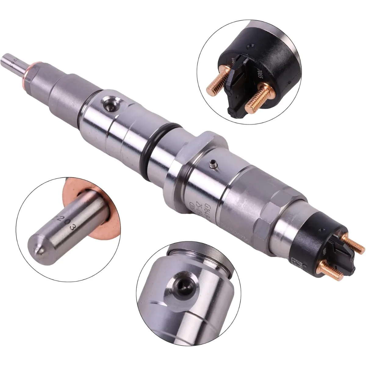 1 Stück Diesel-Einspritzdüse 0445120236 5263308 6745-12-3100 für Cummins ISC8.9 ISL8.9 QSL9 Motor 2008-2018 Ersatzteil