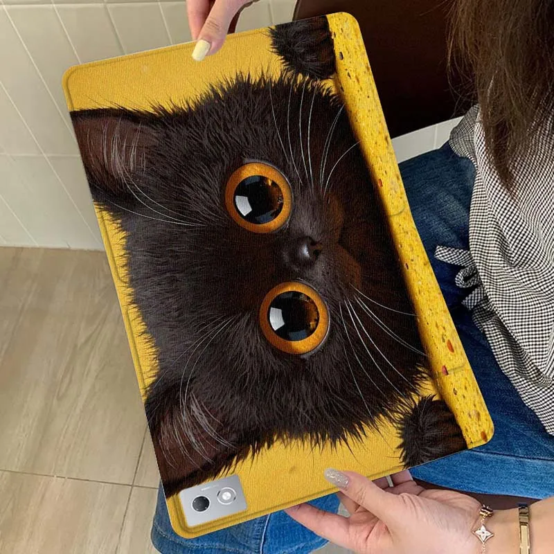 

Популярный чехол для планшетов Lenovo Xiaoxin Tab Pad K11 K10 M10 P11 3rd Plus Pro Legion Y700 Y900 Gen4 2 с мультяшным рисунком кошки, подарок