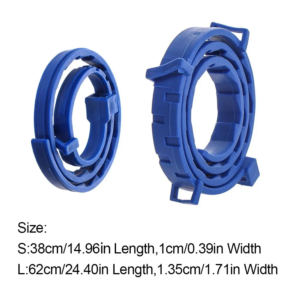 Natural Rubber One Size Fits All 8 Month Prevention Flea and Tick Protection Adjustable for Dogs Cats Flea and Tick Collar
