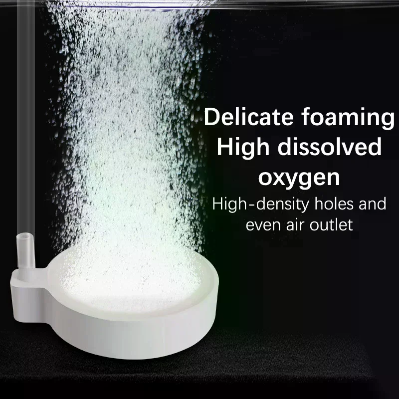 Air Stone Diffuser - Fish Tank Aquarium Round Silent Nano