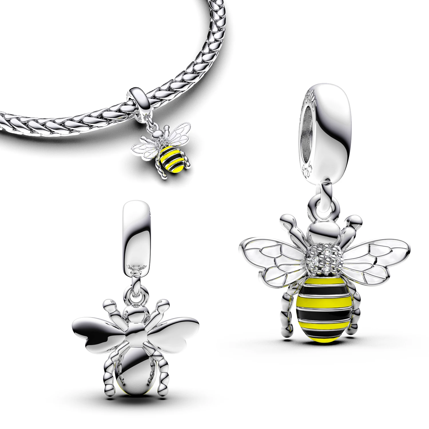 

Дизайнерские ювелирные аксессуары, ювелирные изделия из серебра 925 пробы, бусины для изготовления Argent 925, женские оригинальные браслеты из чистого стерлингового серебра, браслет с подвеской