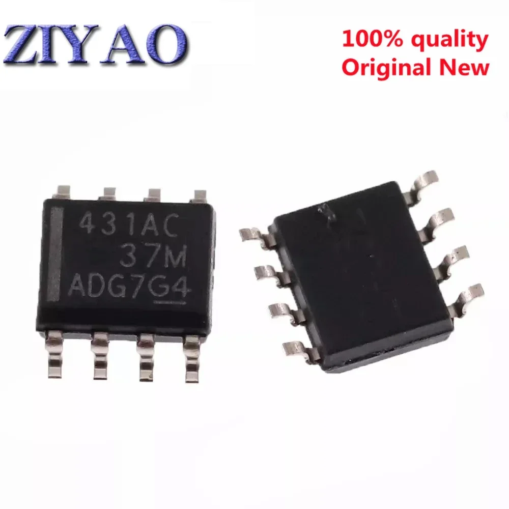 10 unids/lote TL431AC TL431 431AC SOP-8 TL431ACDR