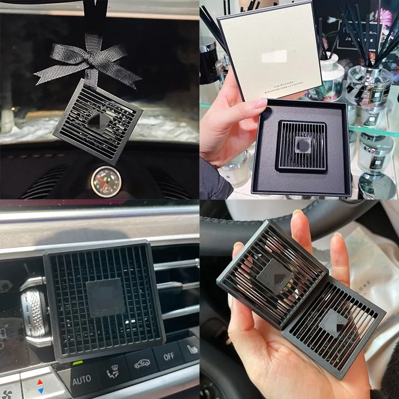 

Car mounted fragrance car perfume air outlet bracket hanging fragrance sage suit home wardrobe pendant purifier