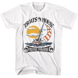 Step Brothers Movie Boats 'N Hoes Presented By Prestige Worldwide Men's T Shirt Men's Clothing Short Sleeve Tops