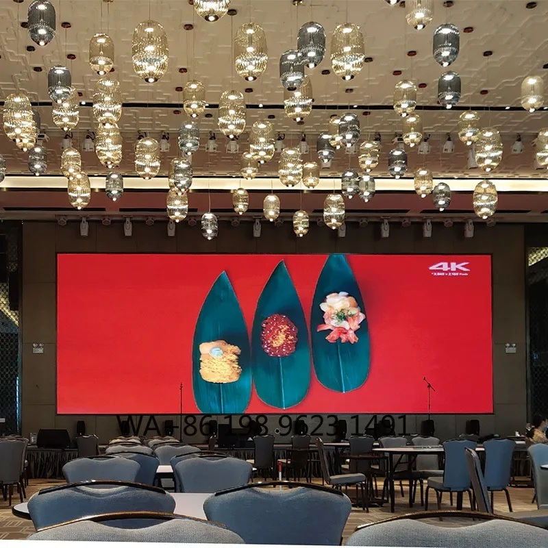 P2 Giant LED Video Wall High Brightness Background Signage Rental Equipment Large Display Board for Commercial Event