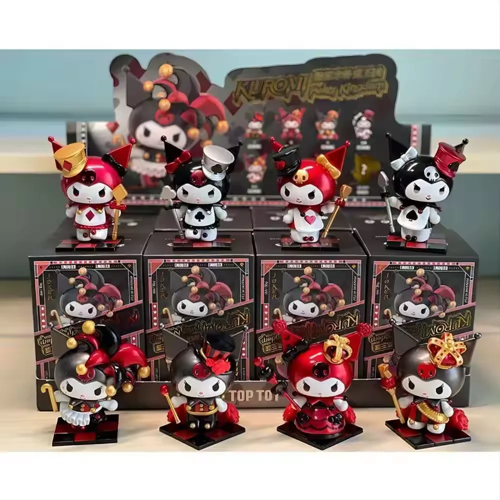 

Sanrio Figurine Toy Classic Anime My Melody Kuromi Cartoon Character Figurine Boxed Blind Box Toy Children's Gift