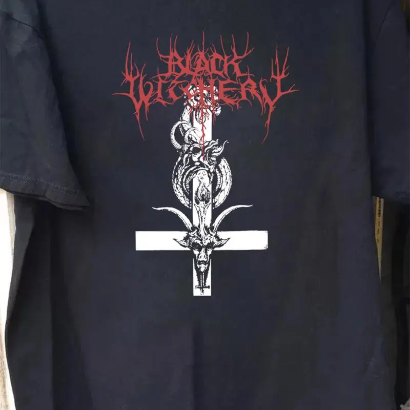 Black Witchery Band T Shirt Size S 5Xl Cotton Men He284