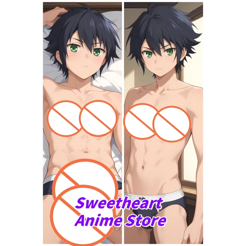 

Dakimakura Anime Pillow Case Seraph of the end Yuichiro Hyakuya Double-sided Print Of Life-size Body Pillowcase Gifts