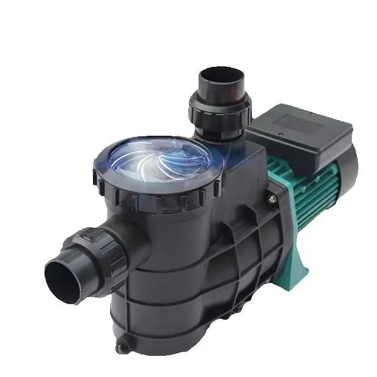 Bomba de filtro circulante autocebante HLB-100 de 2 pulgadas, 220V, 50mm, para agua dulce, agua de mar en estanques de peces, piscinas y baños