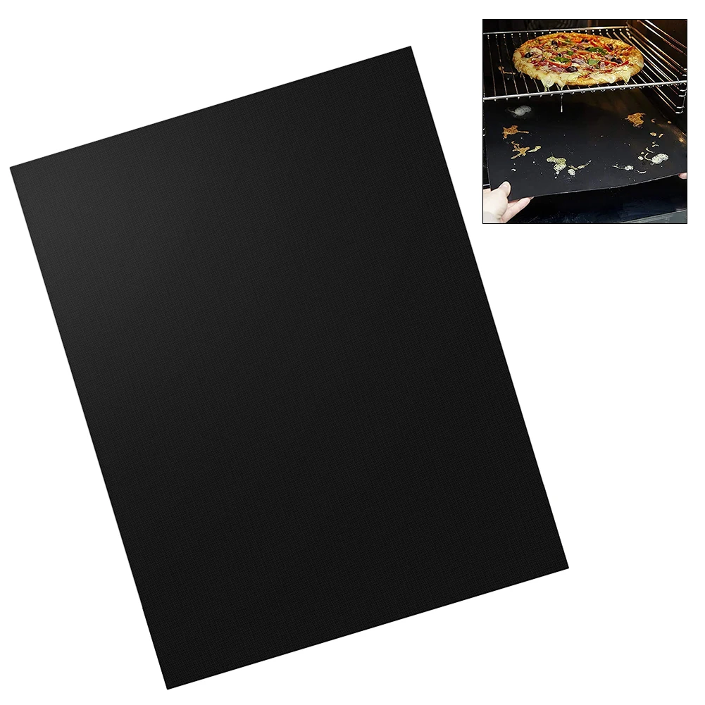 مجموعة حصيرة الشواية سميكة غير عصا شواء شواء بطانة PTFE لوحة الشواء الطبخ شواء ورقة للشواية الكهربائية الغاز الفحم شواء #1