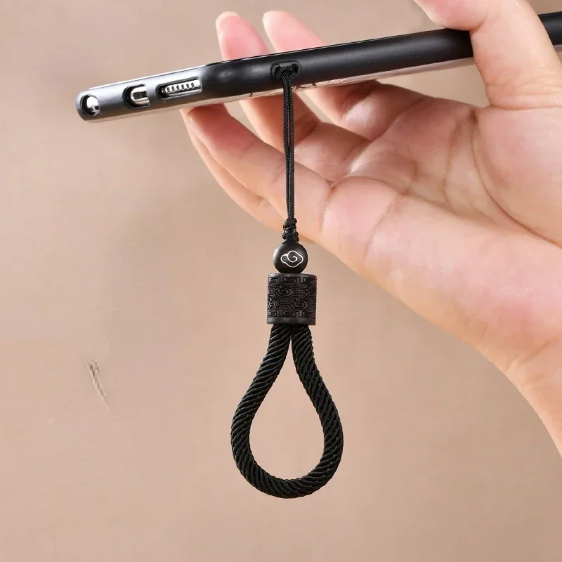 

Брелок Keycahin, кожаный шнурок с коротким захватом, ремешок для USB-флеш-накопителя
