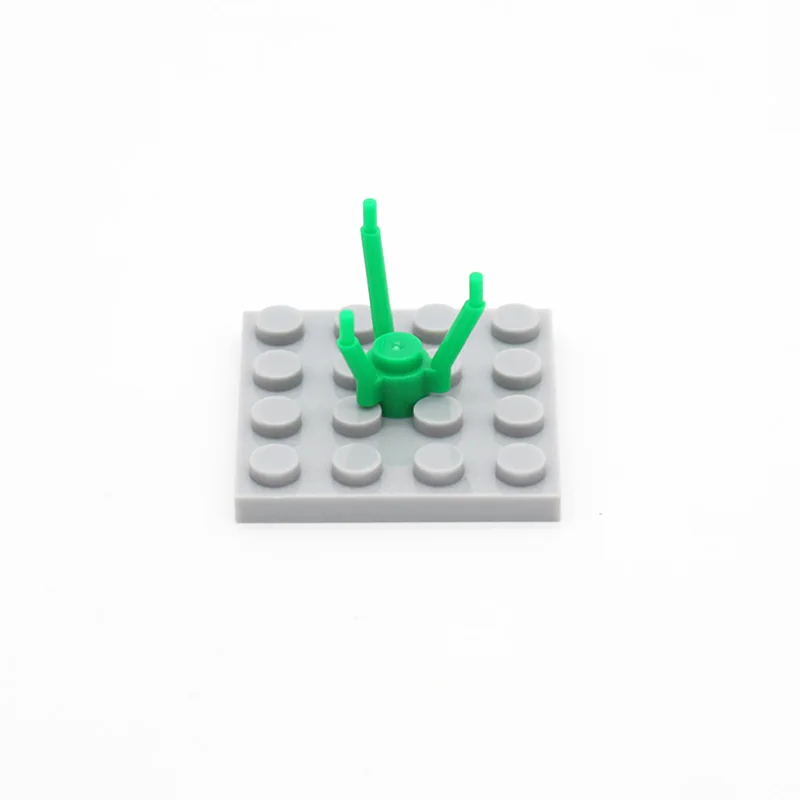 100pcs Moc Plant Flower Stem 3741 Street View Grass Garden DIY Enlighten Building Blocks Brick Compatible with Assembles Parts