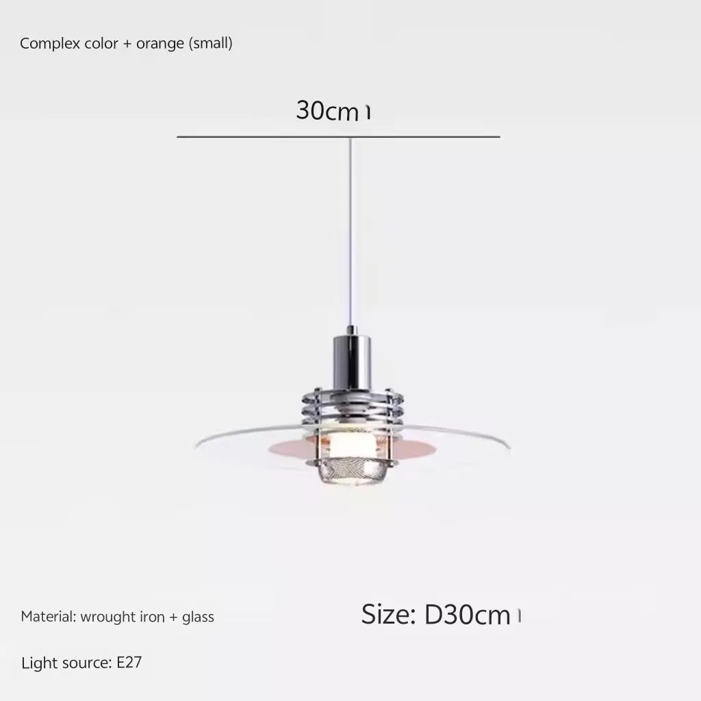 Designer ph's UFO restaurant chandeliers, bar counter pendant lights, Nordic modern round dining table single head lights