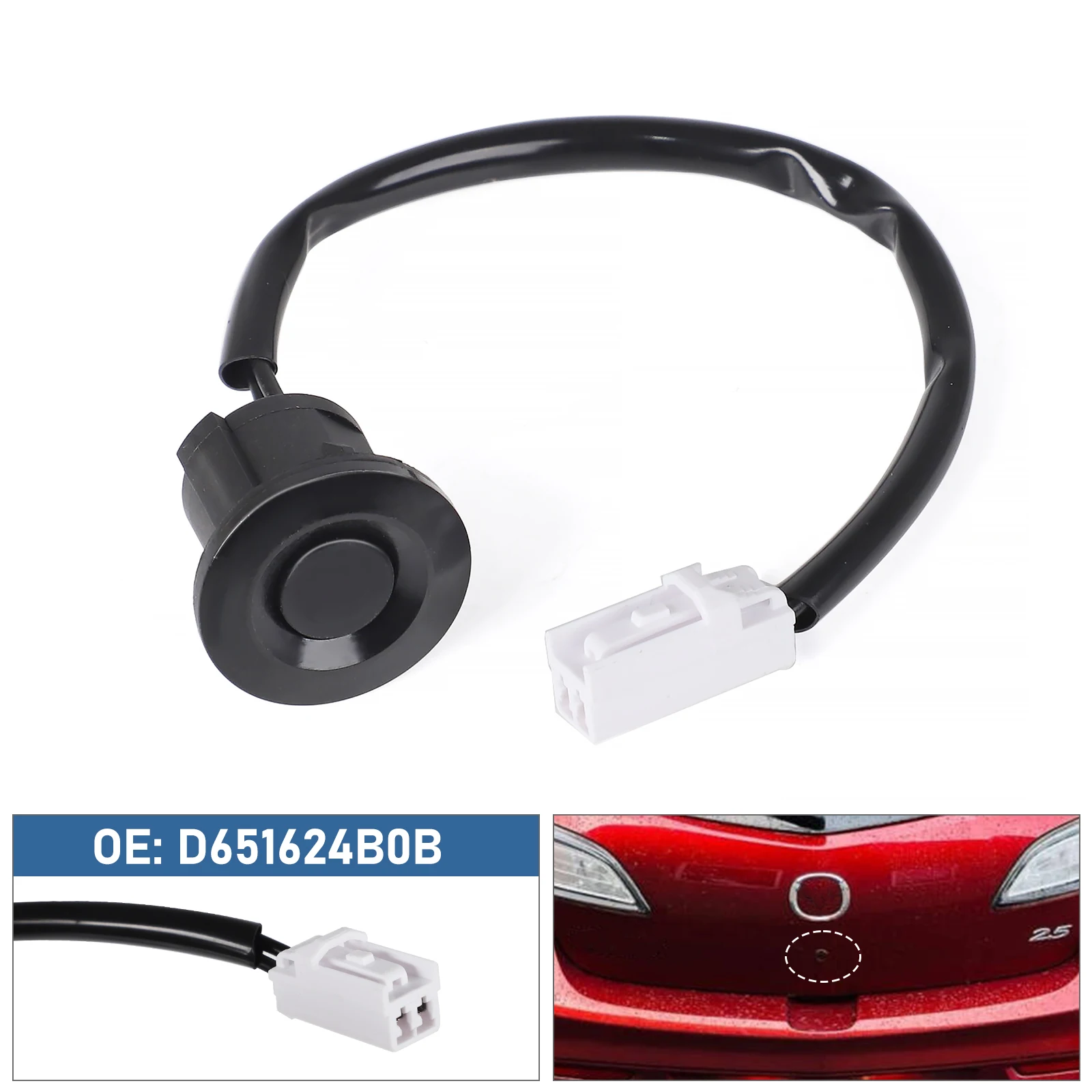 1PC D651624B0B Car Rear Tailgate Boot Release Button Switch Fit for Mazda 2 3 2008 2009 2010 2011 2012 2013 2014 2015 Car Part