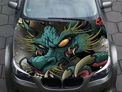 Car Hood Decals Animal Vinyl Stickers Graphic Packaging Decals Truck Decals Truck Graphics Hood Decals, Dragon, F150, Jeep