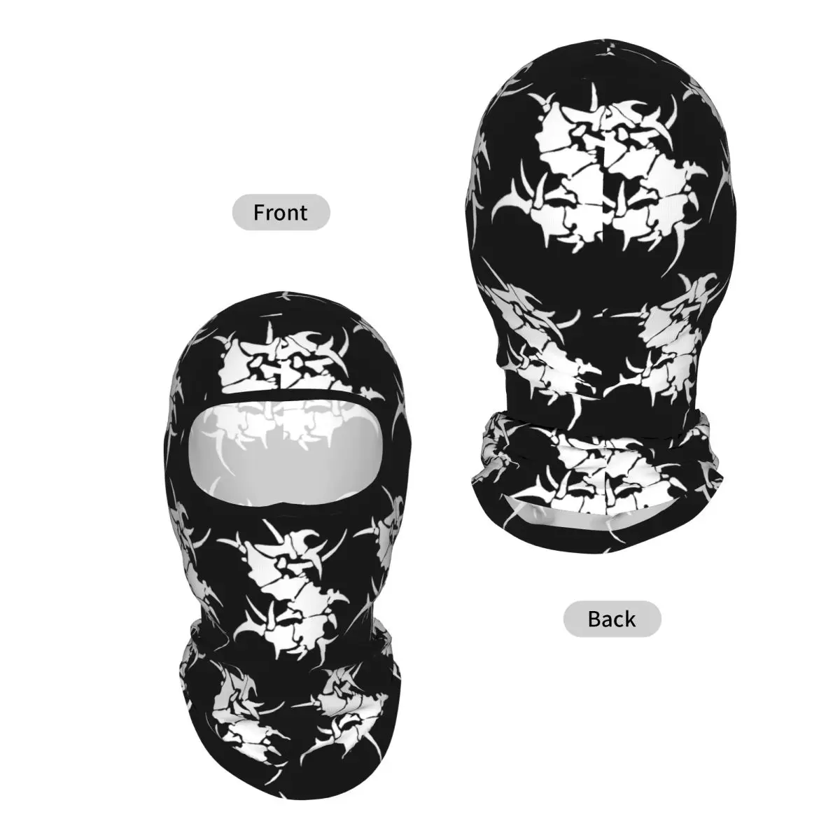 Sepultura Slayer Death Metal Breathable Thin Balaclava Full Face Mask Sun Protection Neck Gaiter For Motorcycle Fishing Outdoor