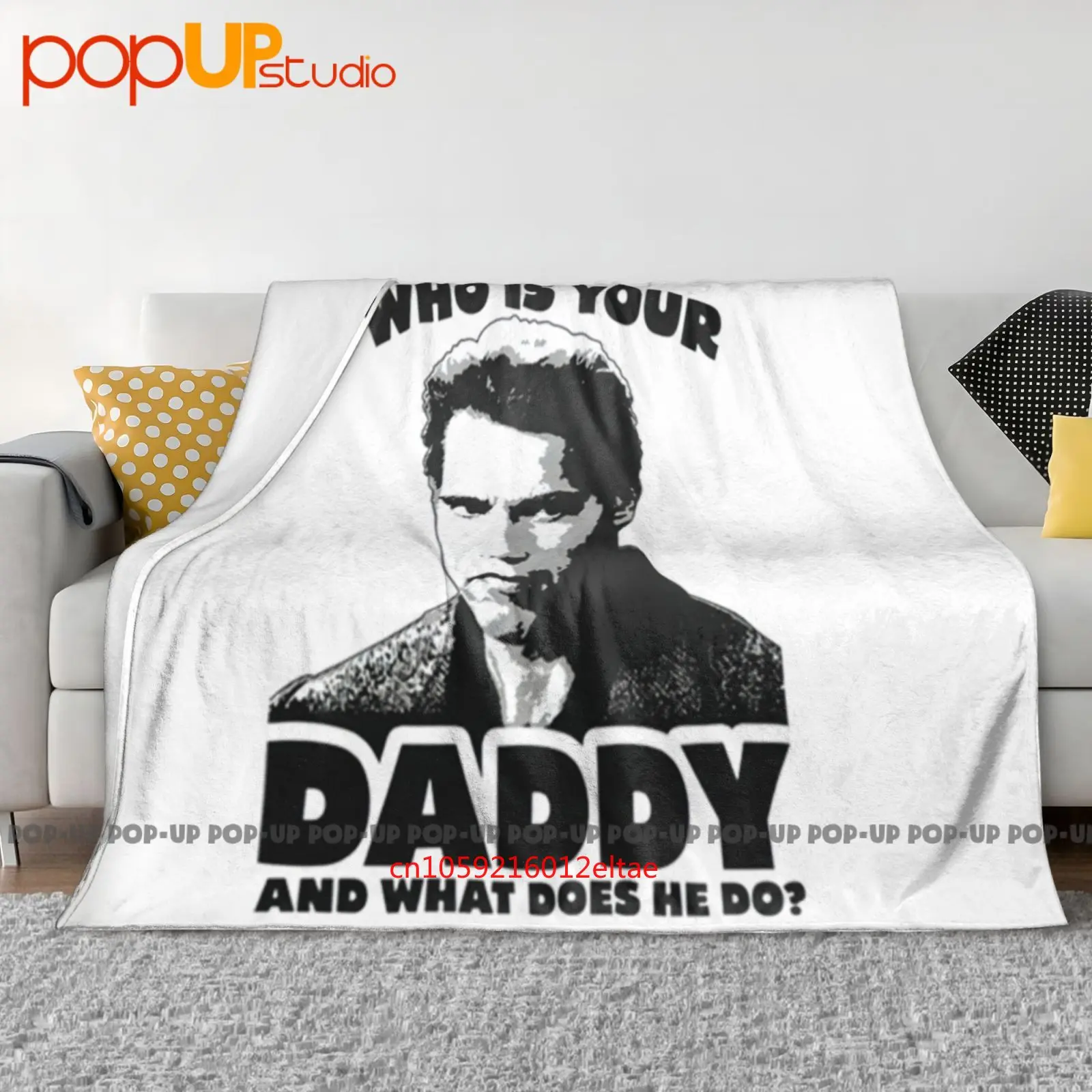 Kindergarten Cop Arnie Who Is Your Daddy Ultra-Soft Blanket Quilt Winter Sofa Cover Bed Covers